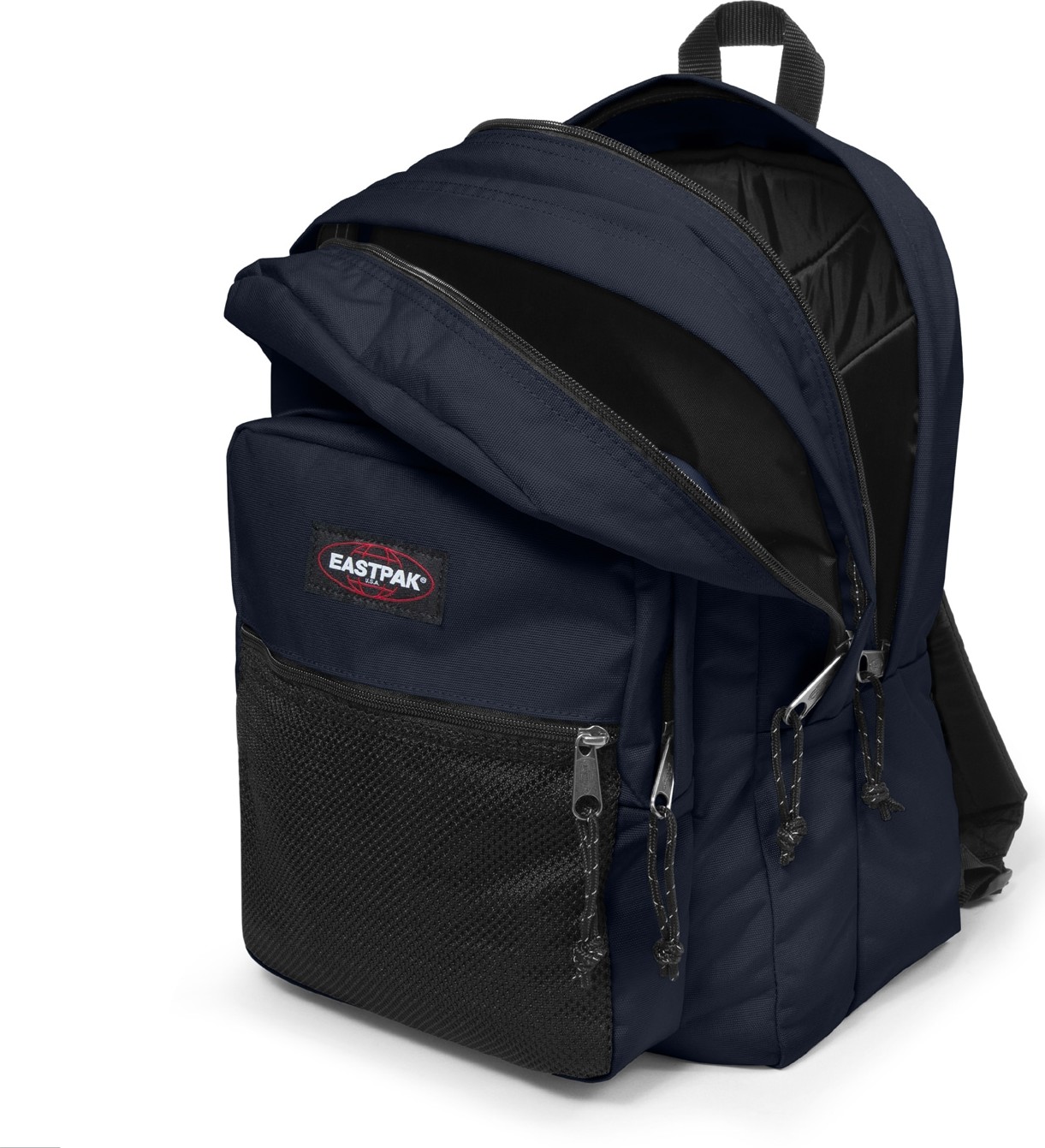 EASTPAK Batoh 'Pinnacle' námořnická modř / černá