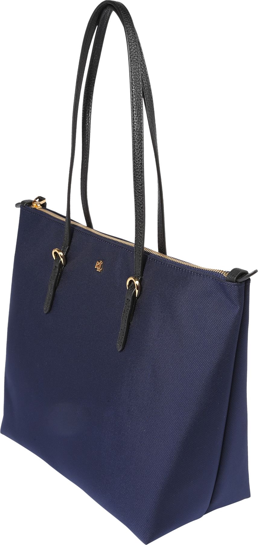 Lauren Ralph Lauren Nákupní taška 'KEATON' námořnická modř / černá