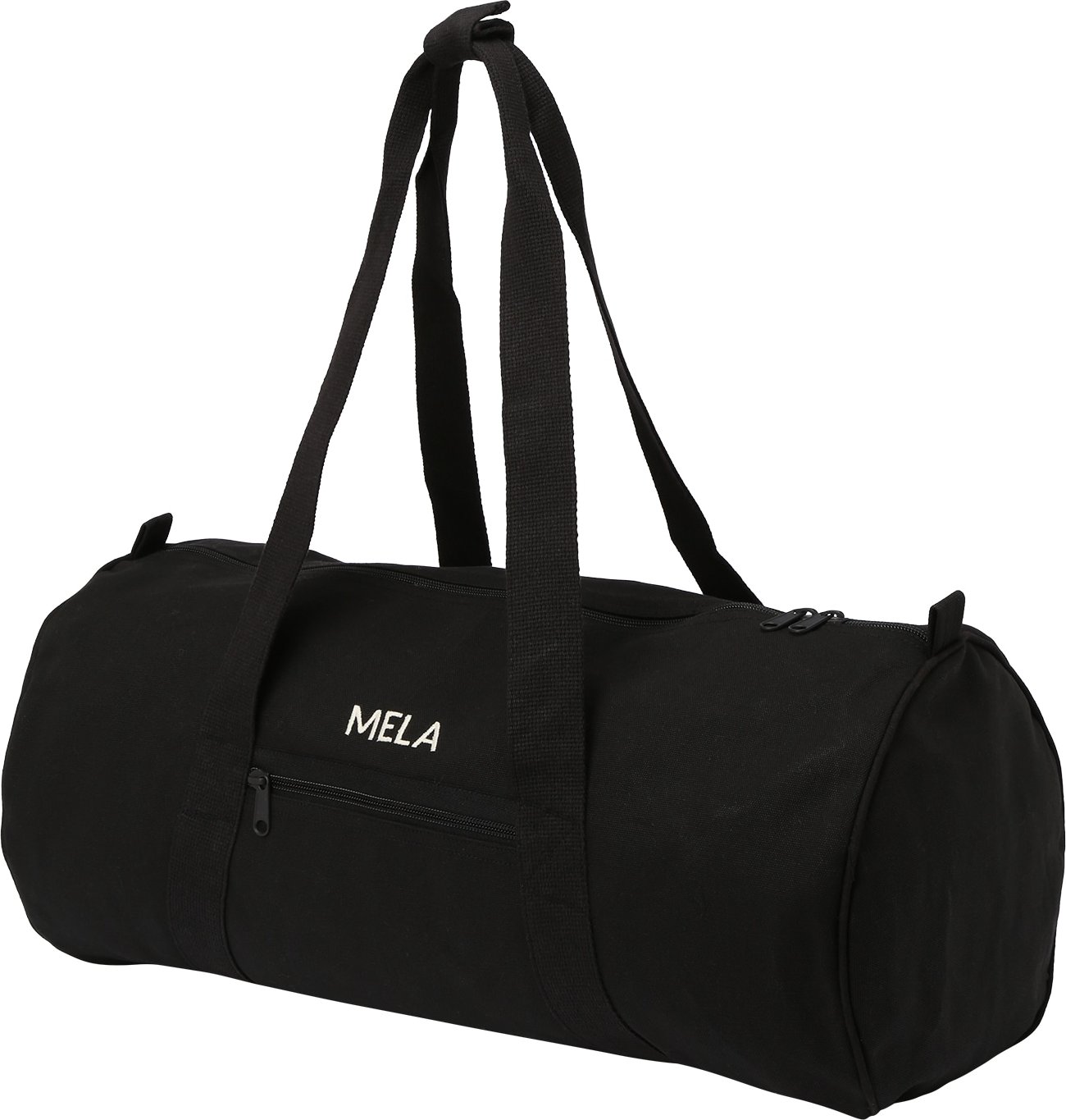 MELAWEAR Cestovní taška 'Santosh' černá / bílá