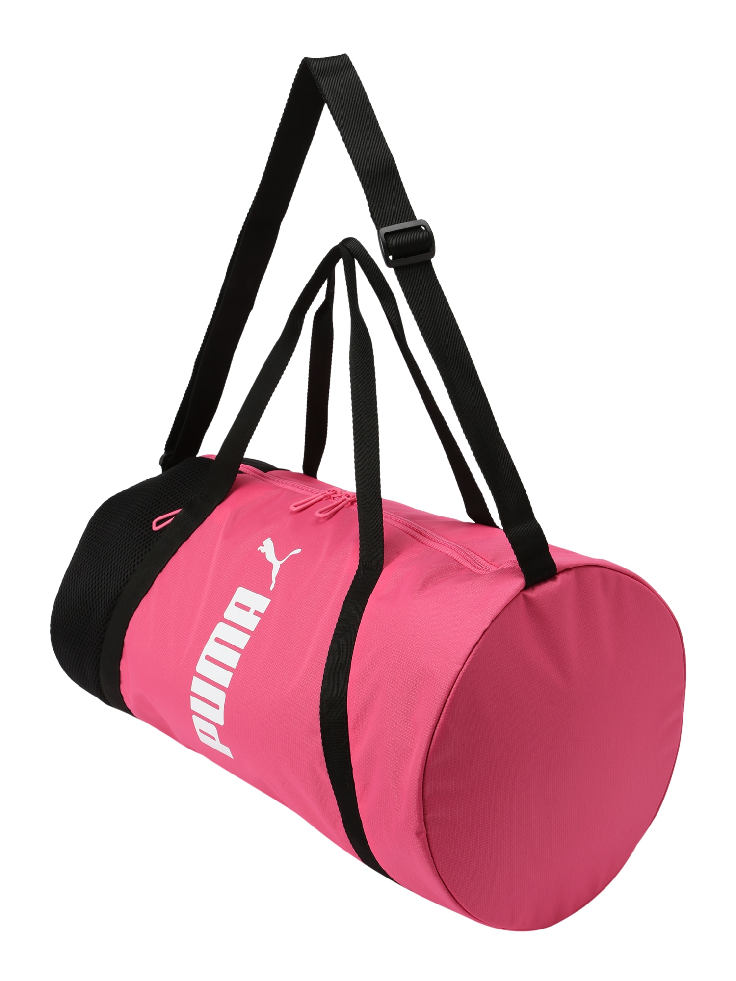 PUMA Sportovní taška pink / černá / bílá