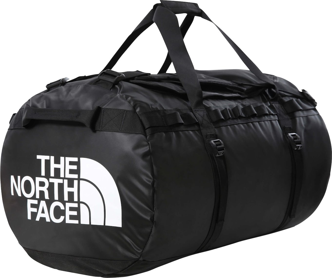 THE NORTH FACE Cestovní taška 'Base Camp' černá / bílá