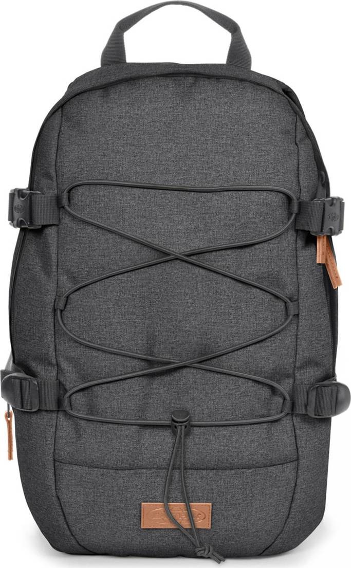 EASTPAK Batoh 'Borys' hnědá / šedý melír