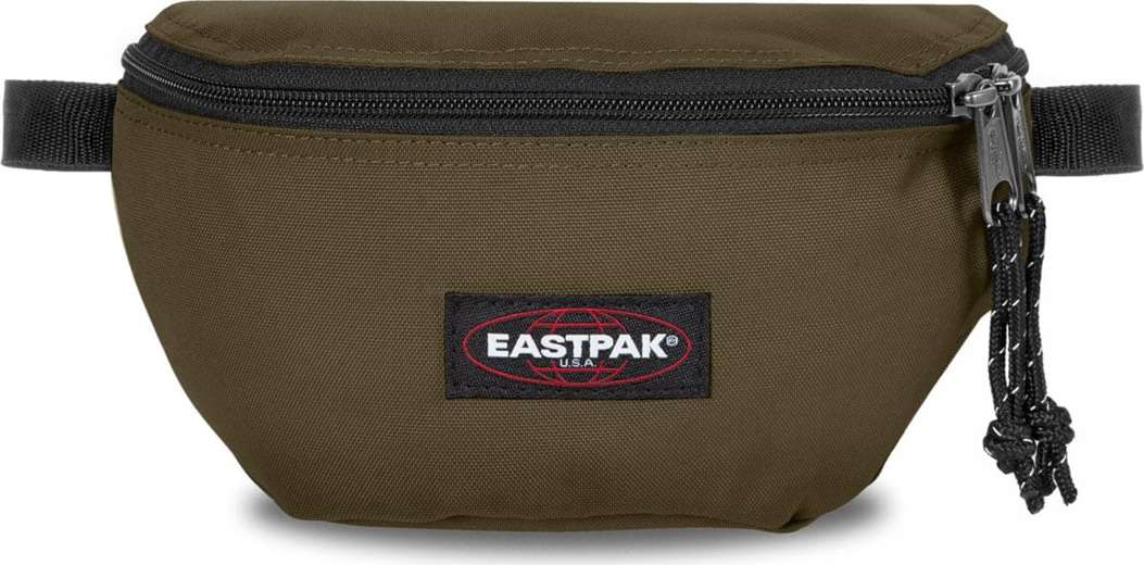 EASTPAK Ledvinka 'Springer' olivová / červená / černá / bílá