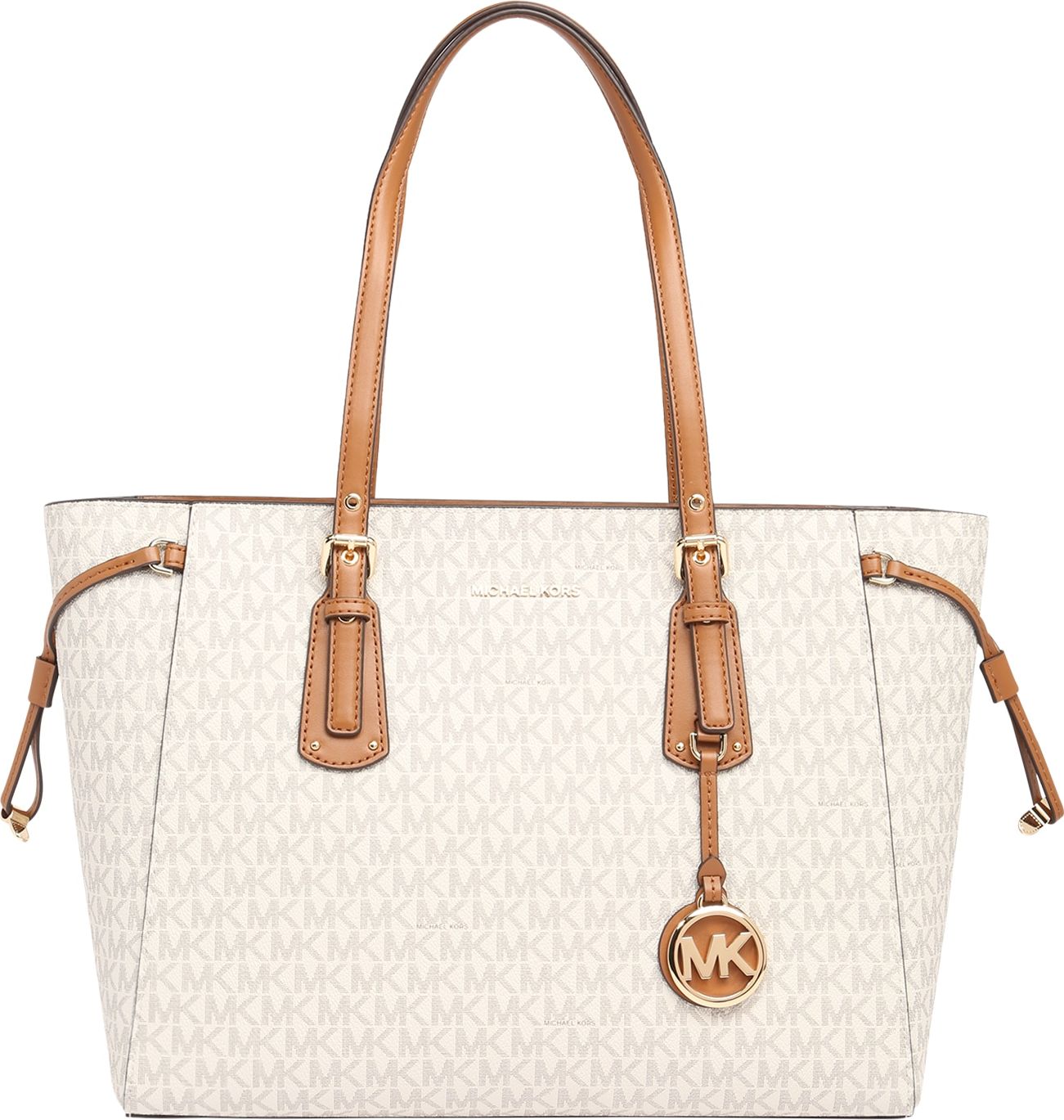 MICHAEL Michael Kors Kabelka koňaková / pueblo / offwhite