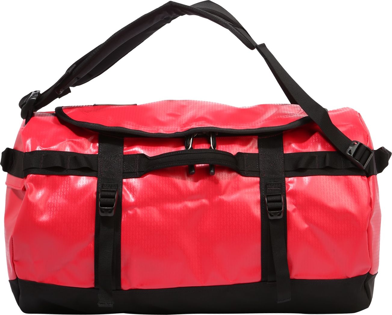 THE NORTH FACE Cestovní taška červená / černá / bílá