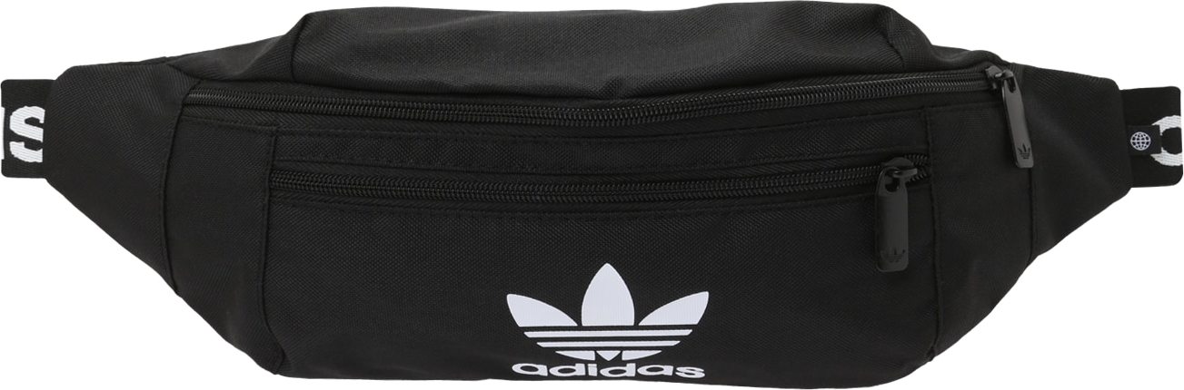 ADIDAS ORIGINALS Ledvinka černá / bílá