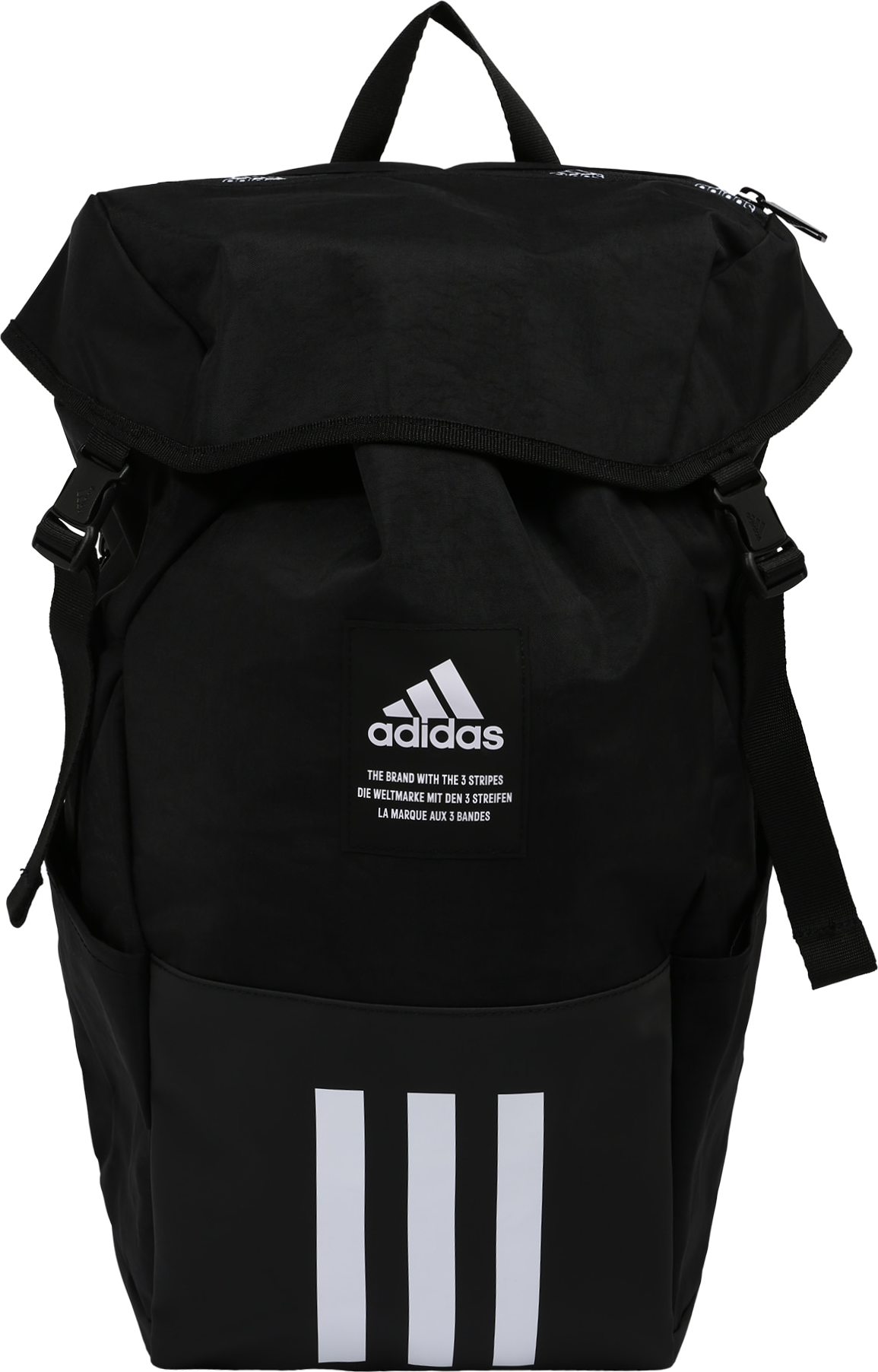 ADIDAS PERFORMANCE Sportovní batoh černá / bílá