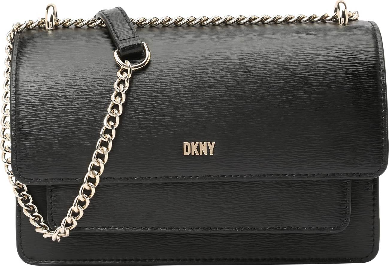 DKNY Taška přes rameno 'Bryant' zlatá / černá