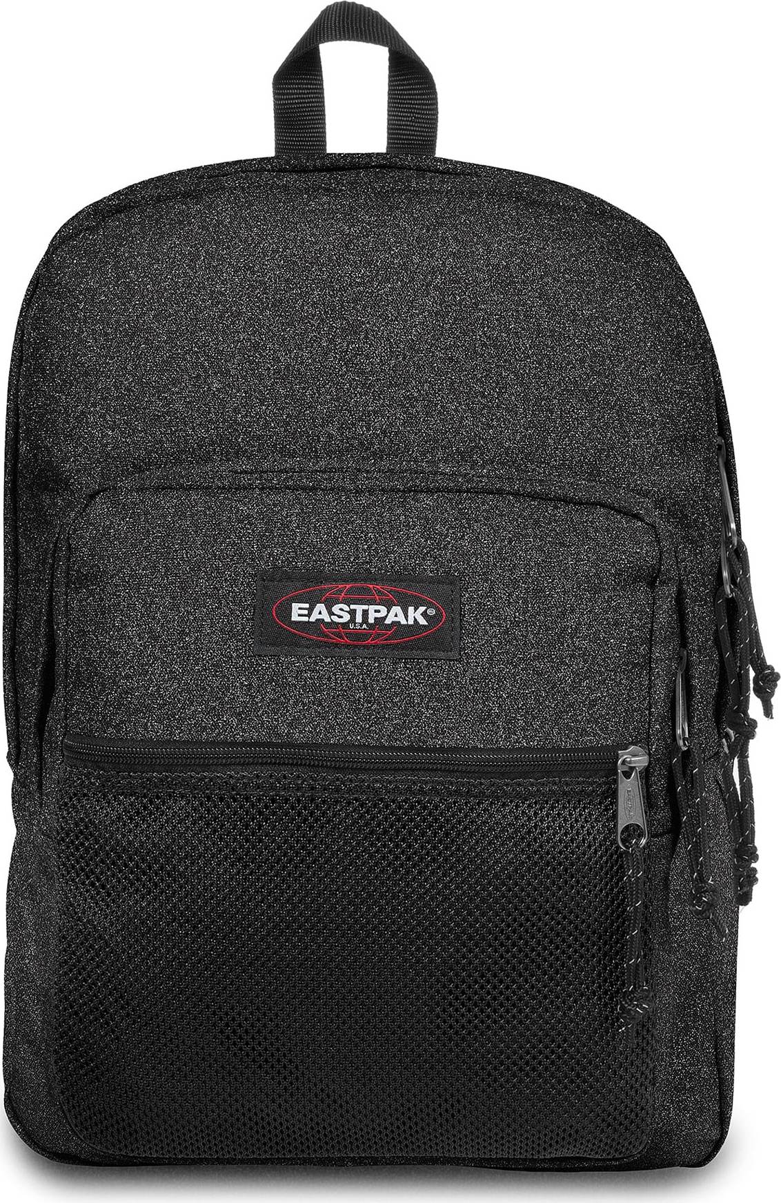 EASTPAK Batoh 'Pinnacle' šedá / červená / černá / bílá