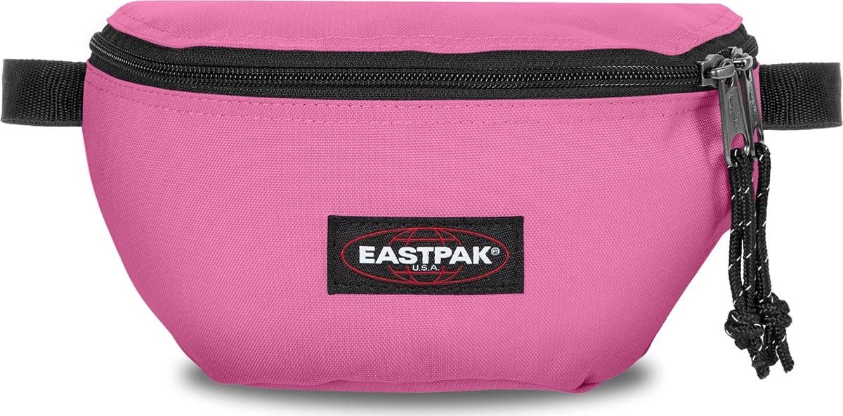 EASTPAK Ledvinka 'SPRINGER' světle růžová / černá / bílá