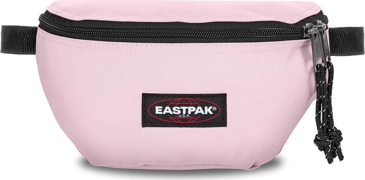 EASTPAK Ledvinka 'SPRINGER' světle růžová / černá