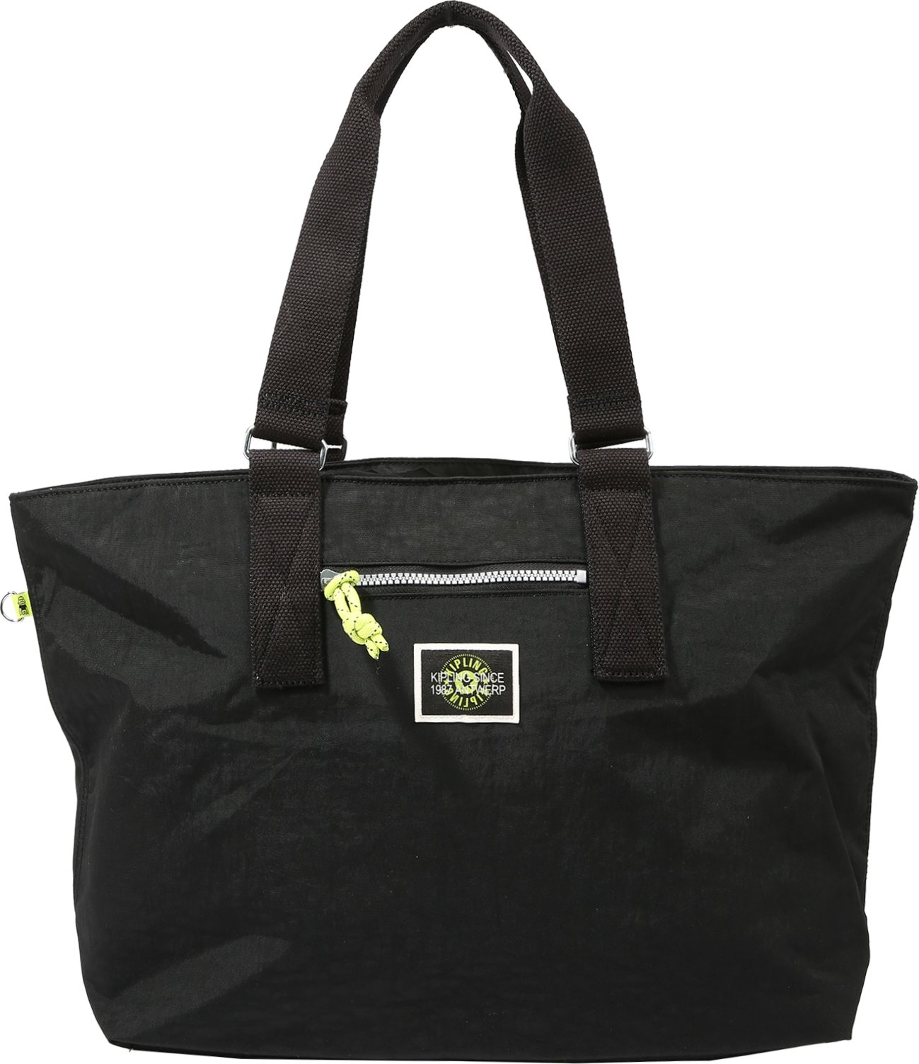 KIPLING Nákupní taška 'Jodi' svítivě zelená / černá