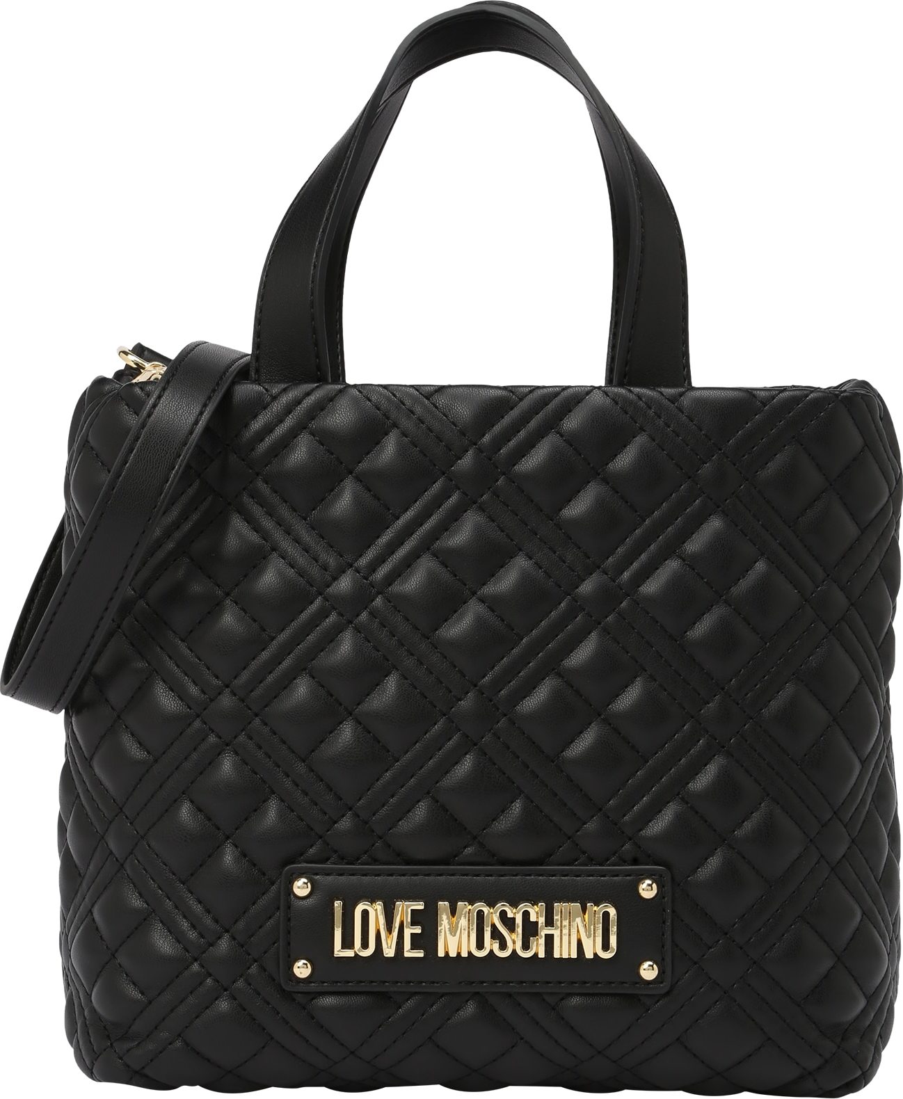 Love Moschino Kabelka zlatá / černá