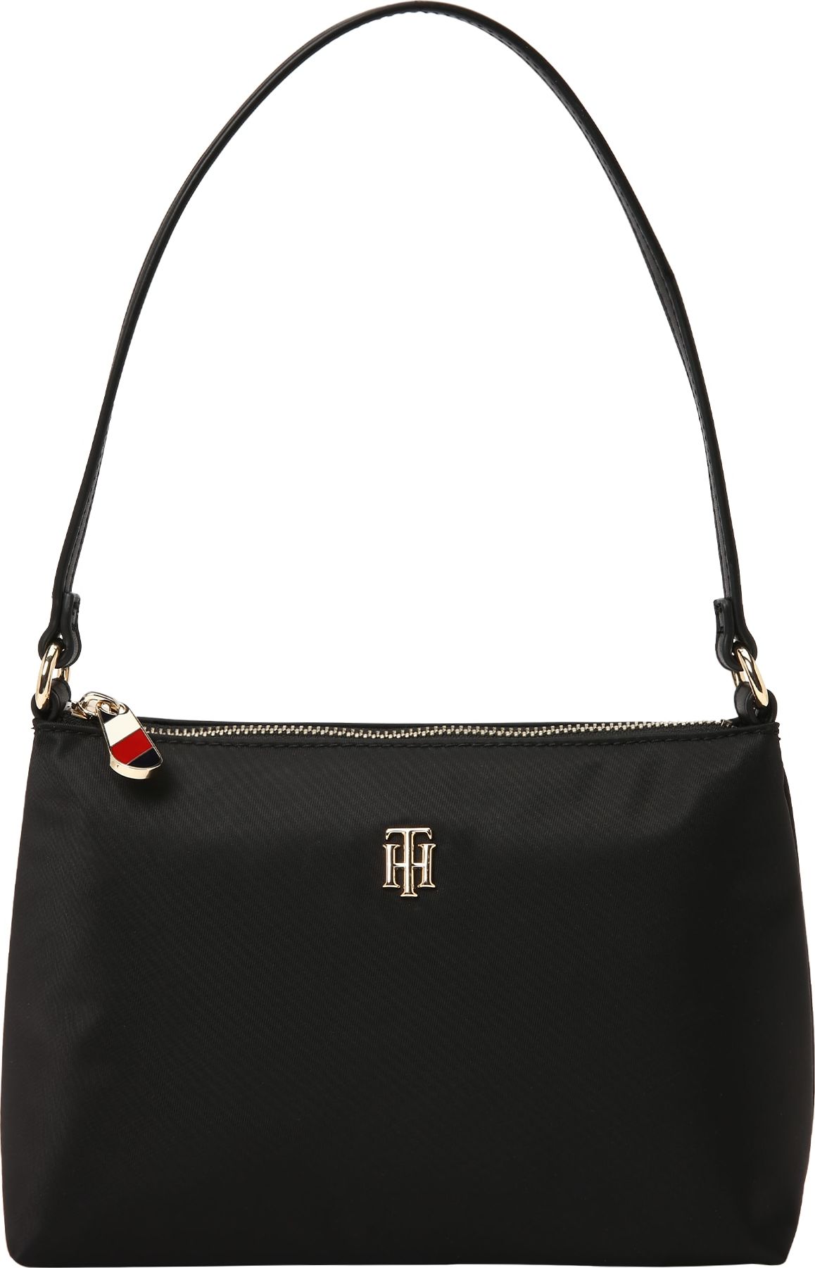 TOMMY HILFIGER Kabelka 'Poppy' zlatá / černá