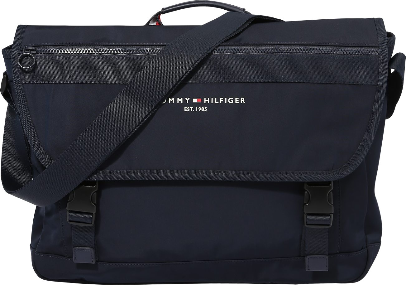 TOMMY HILFIGER Messenger tmavě modrá / červená / bílá