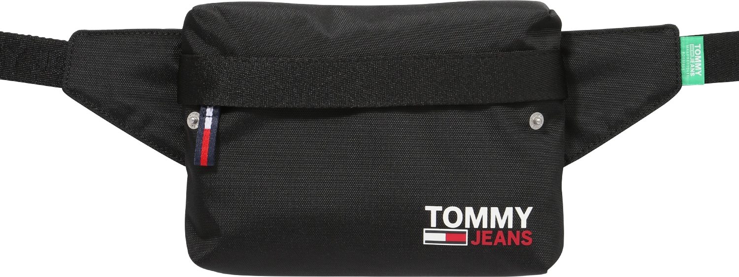 Tommy Jeans Ledvinka 'Campus' světle červená / černá / bílá