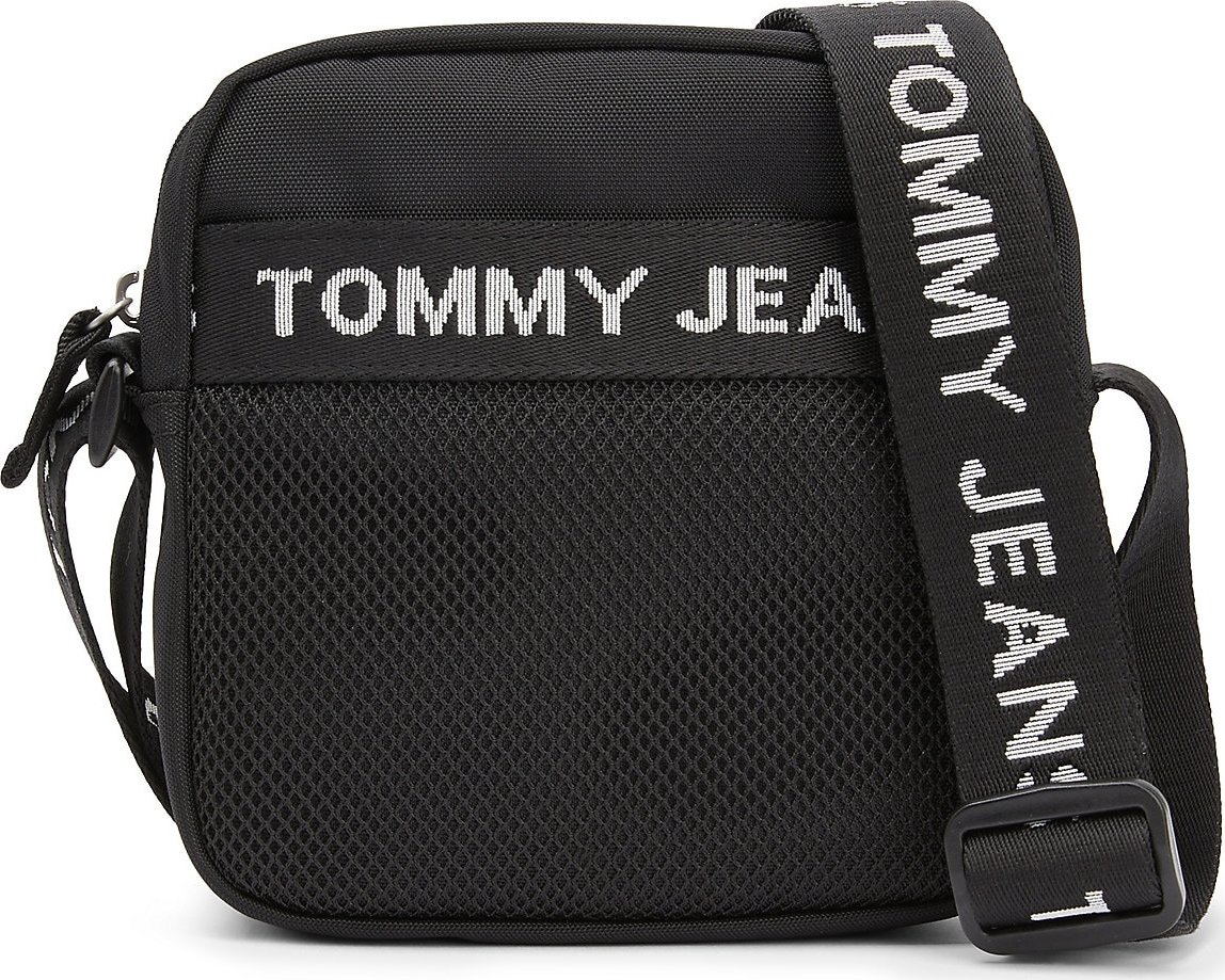 Tommy Jeans Taška přes rameno černá / bílá