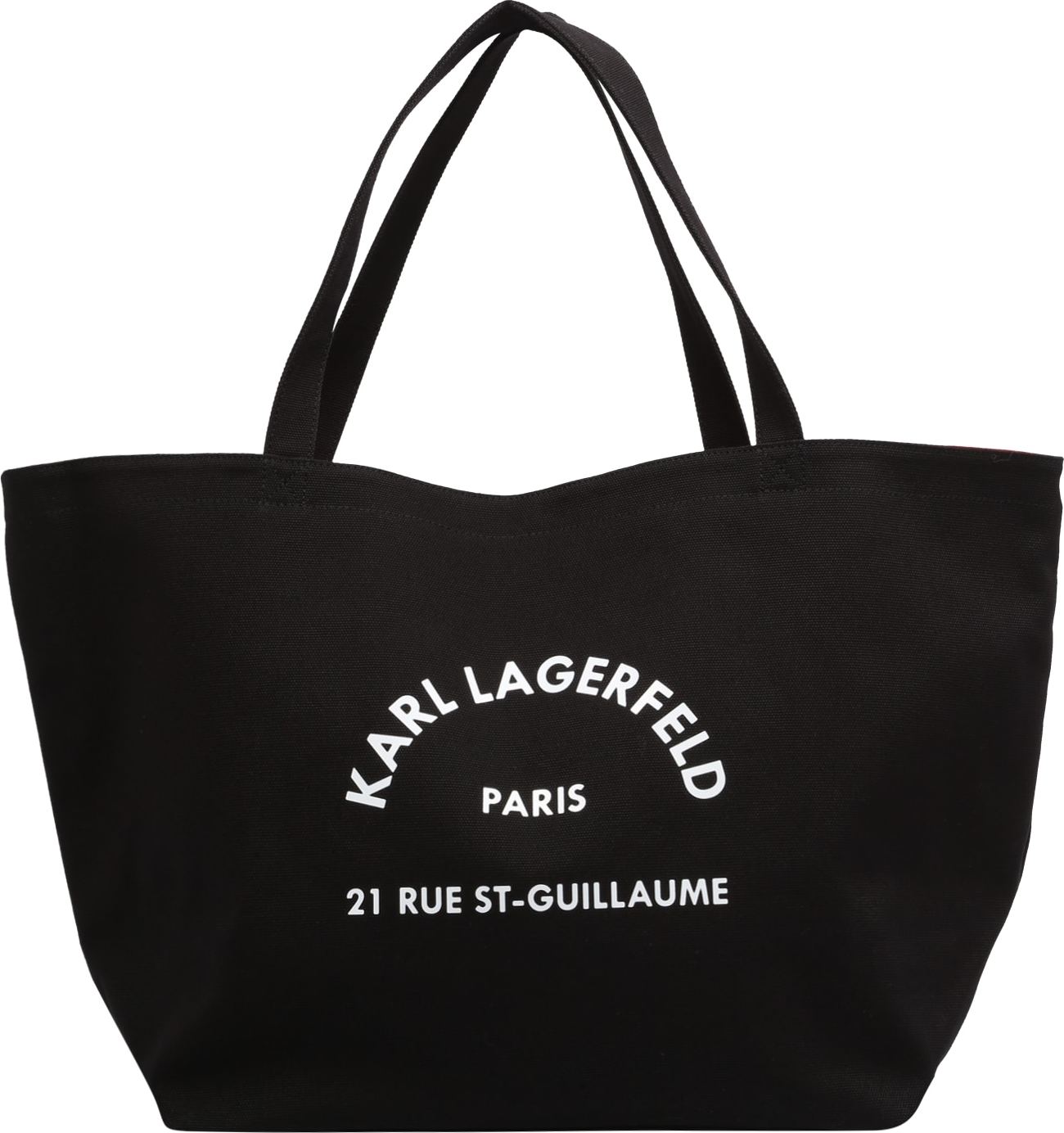Karl Lagerfeld Nákupní taška černá / bílá