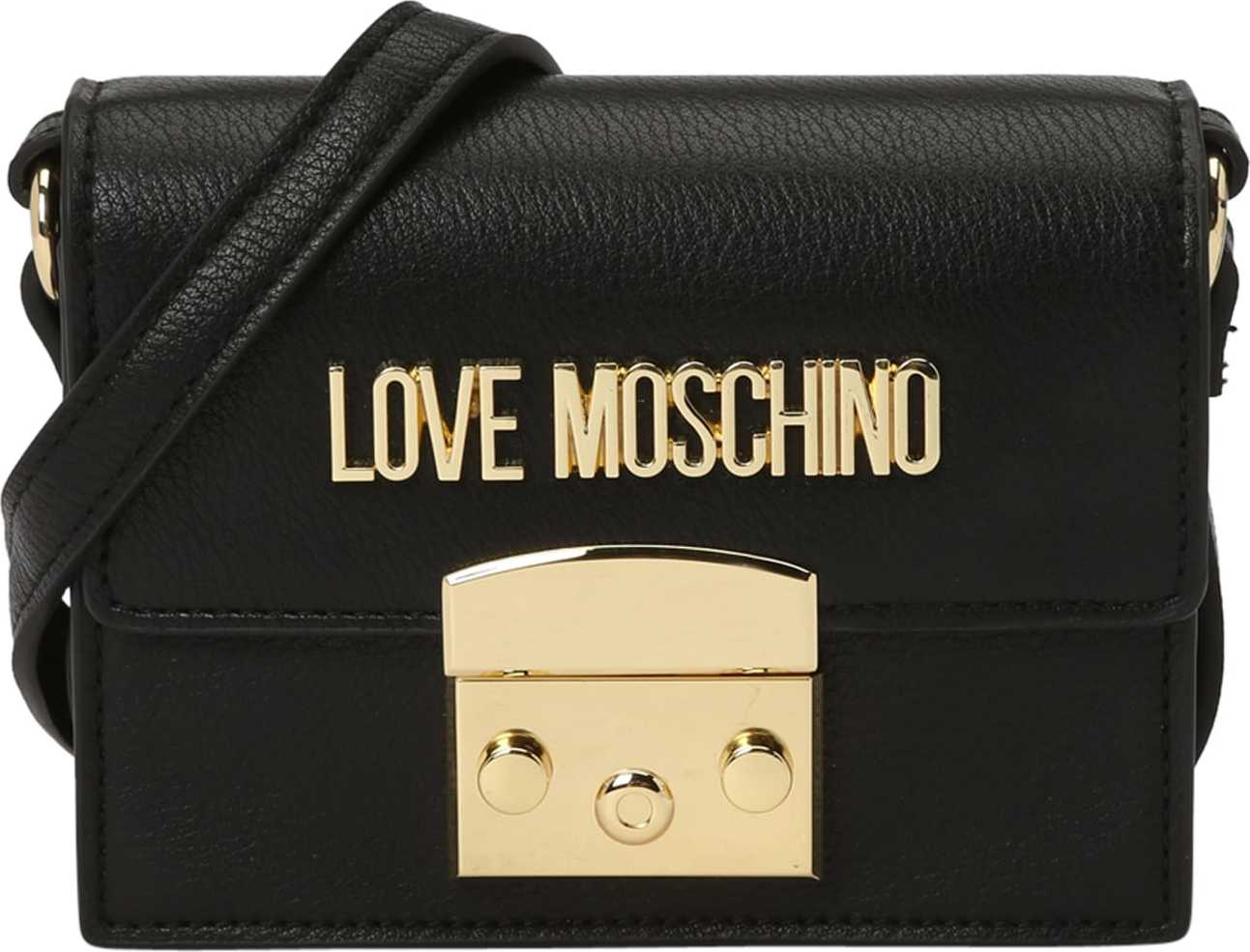 Love Moschino Taška přes rameno 'LUCILLE' zlatá / černá