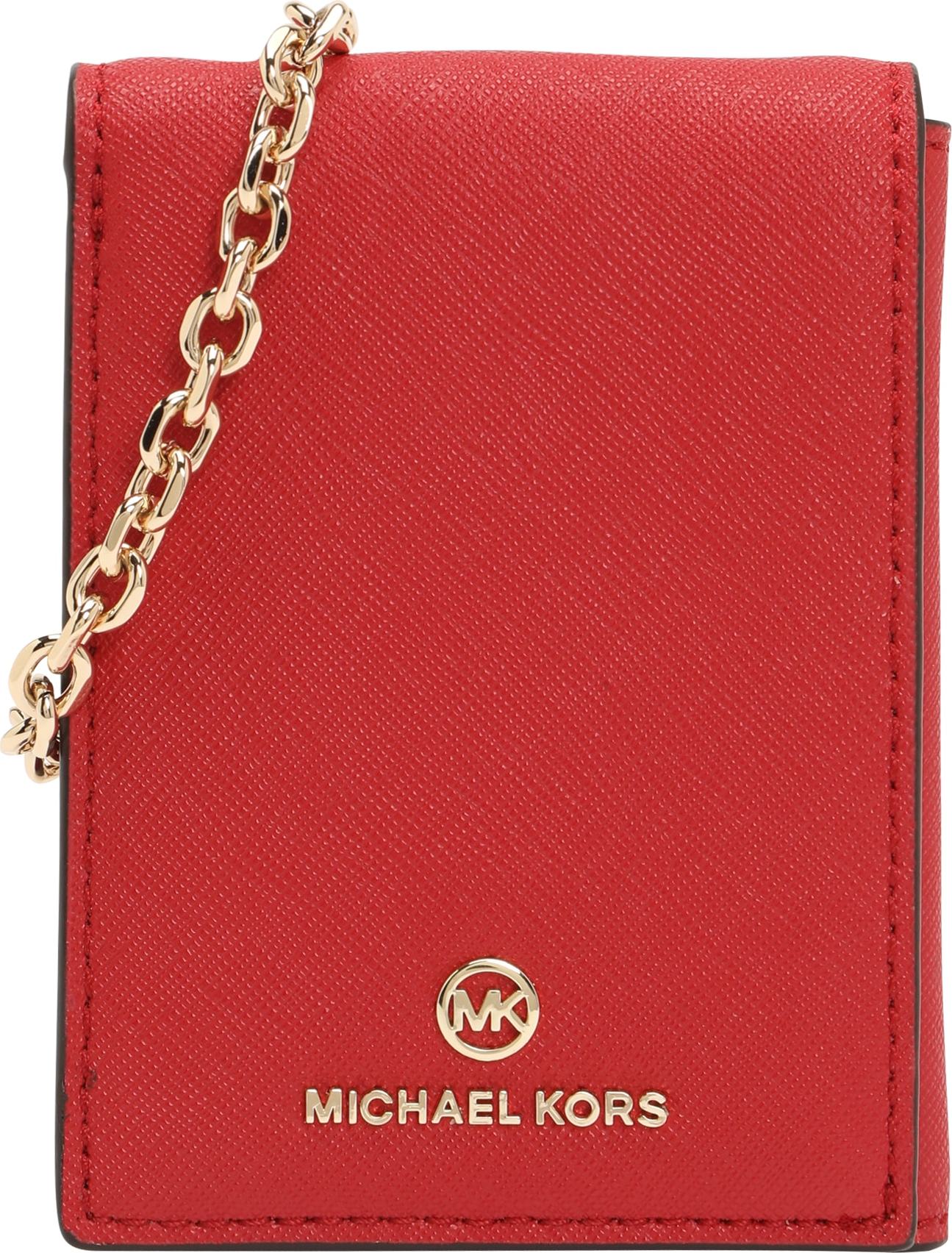 MICHAEL Michael Kors Taška přes rameno zlatá / červená