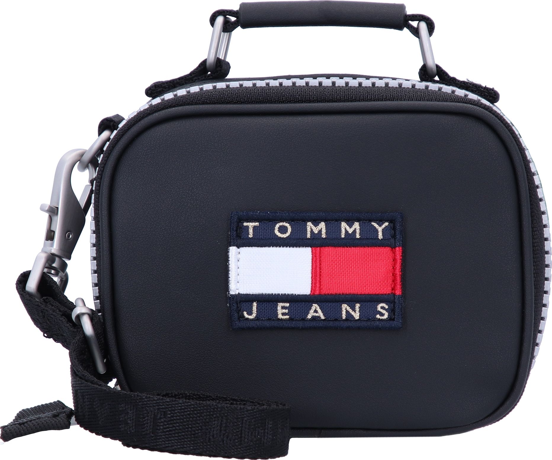 Tommy Jeans Taška přes rameno 'Heritage' ultramarínová modř / červená / černá / bílá