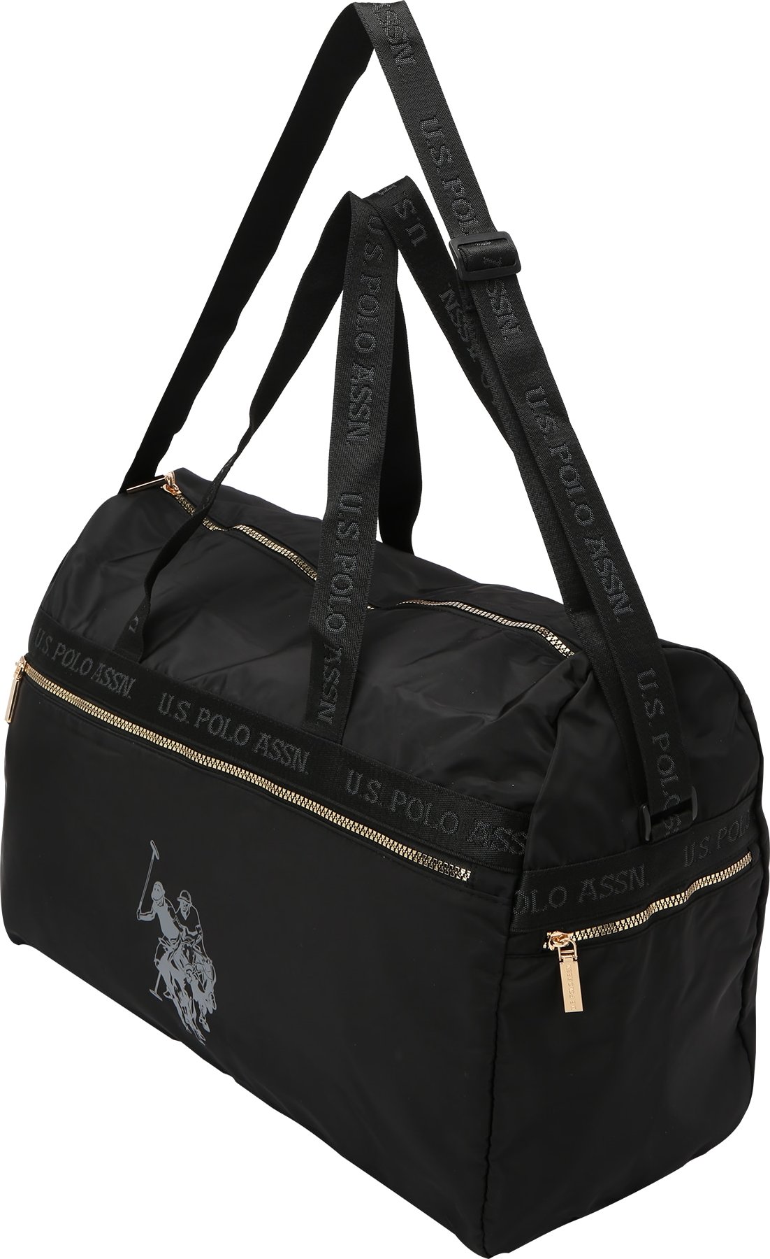 U.S. POLO ASSN. Taška Weekender šedá / černá