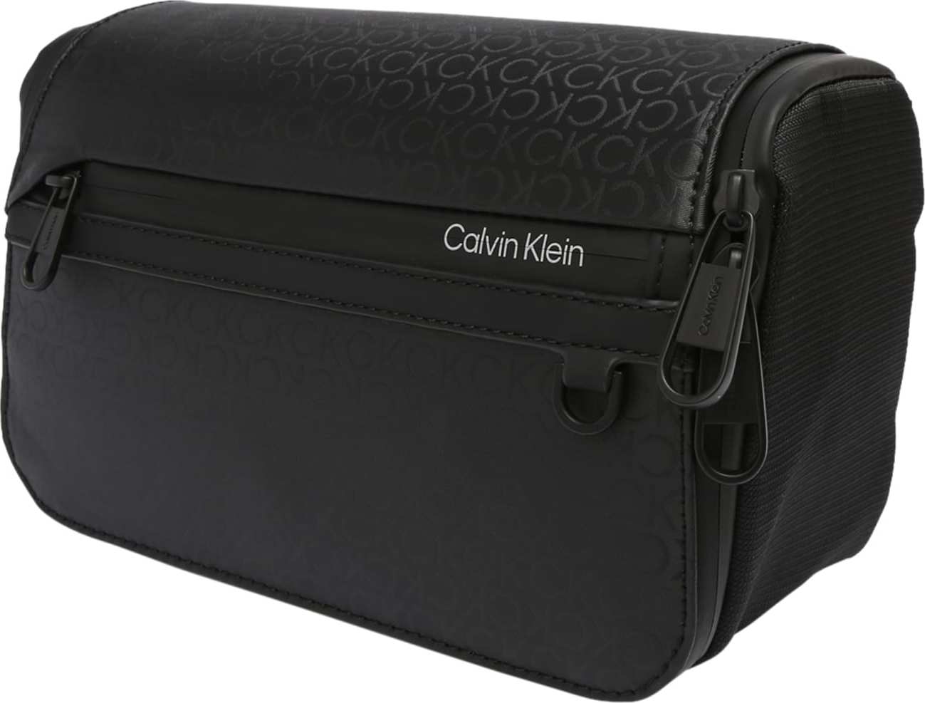 Calvin Klein Kosmetická taška černá / bílá