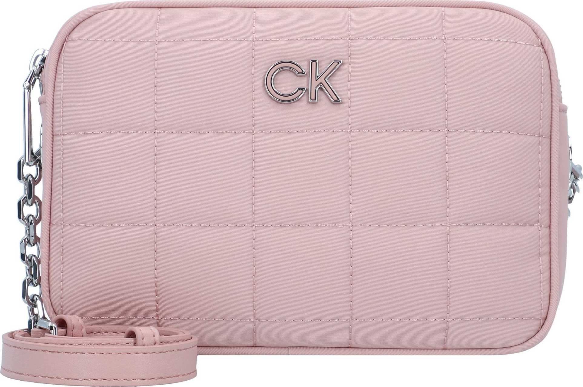 Calvin Klein Taška přes rameno 'Re-Lock Quilt' růžová