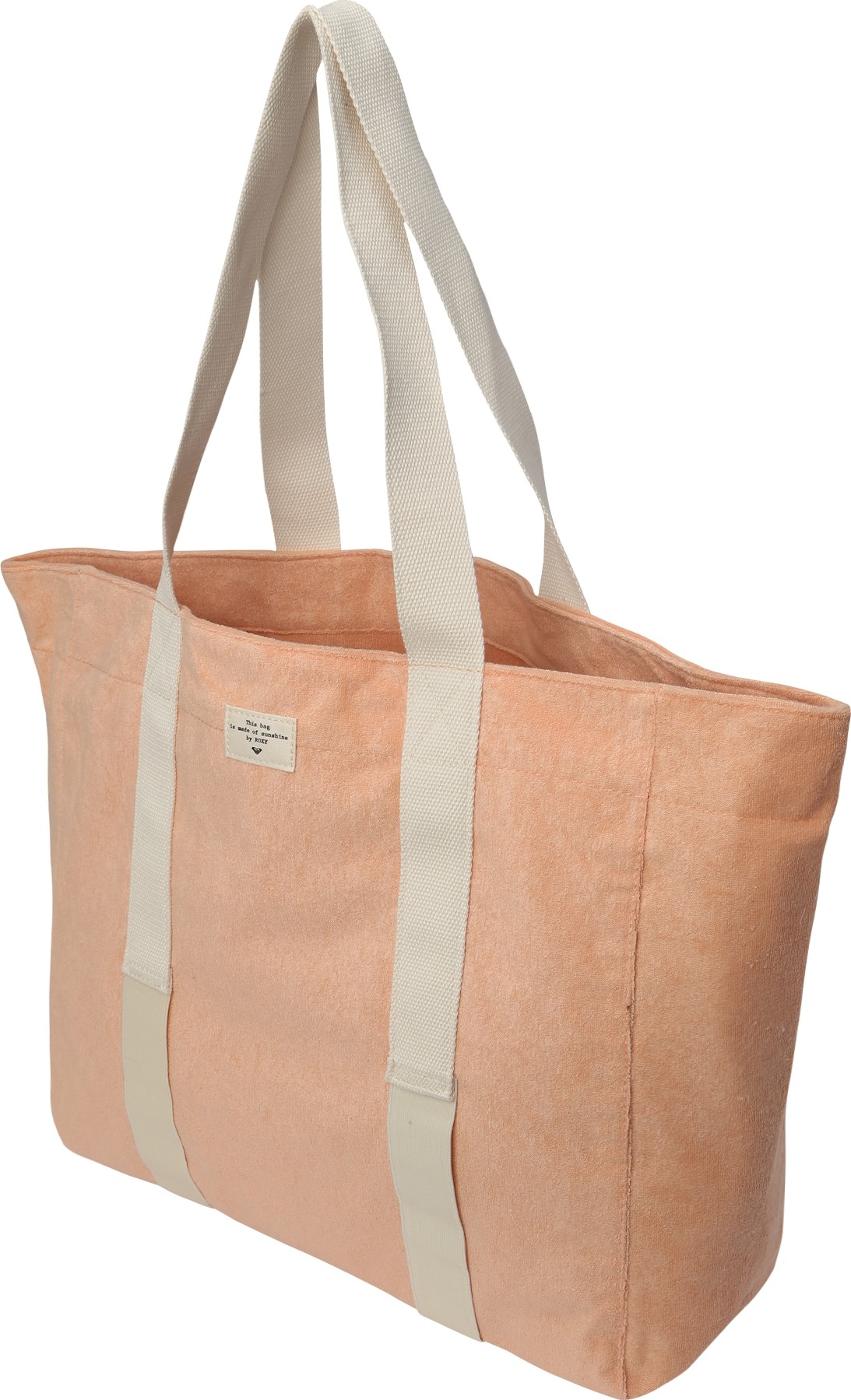 ROXY Nákupní taška 'KIWI COLADA' krémová / pastelově oranžová