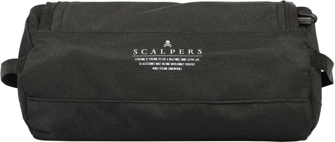 Scalpers Toaletní taška 'Thomas' černá / bílá