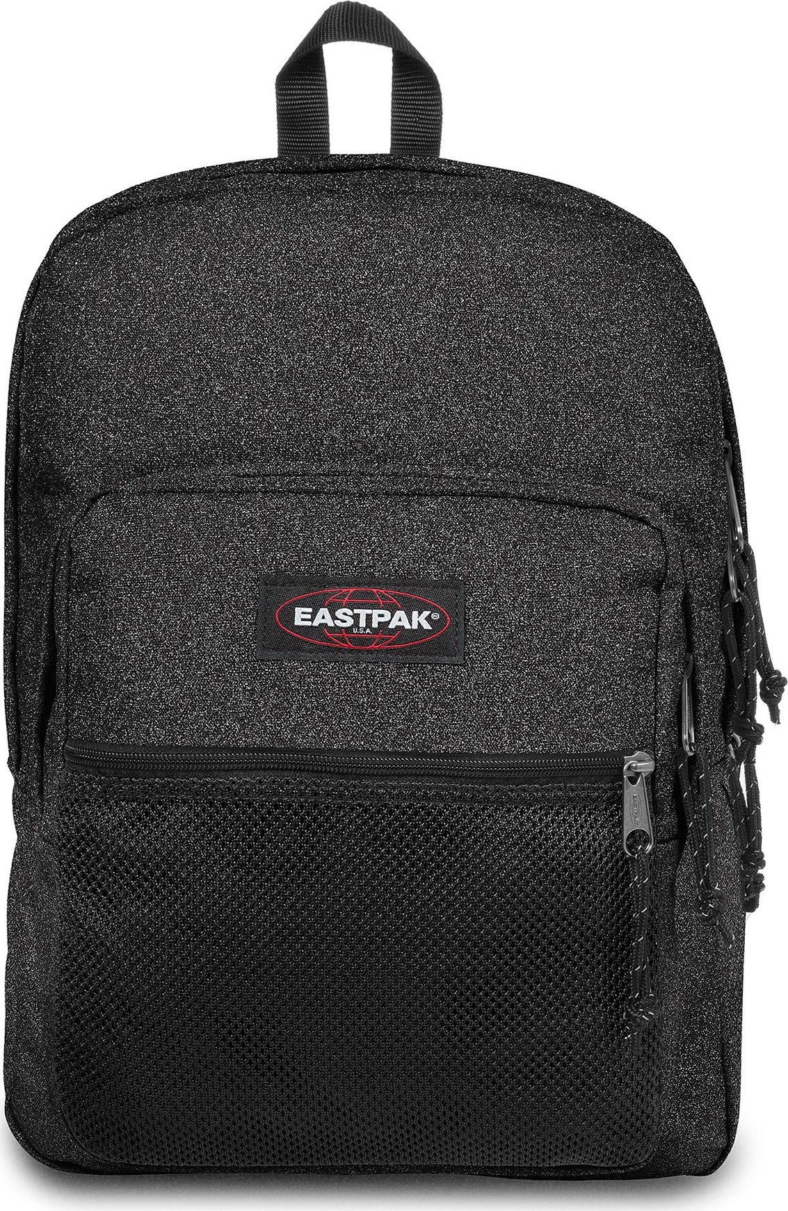 EASTPAK Batoh 'Pinnacle' šedá / červená / černá / bílá