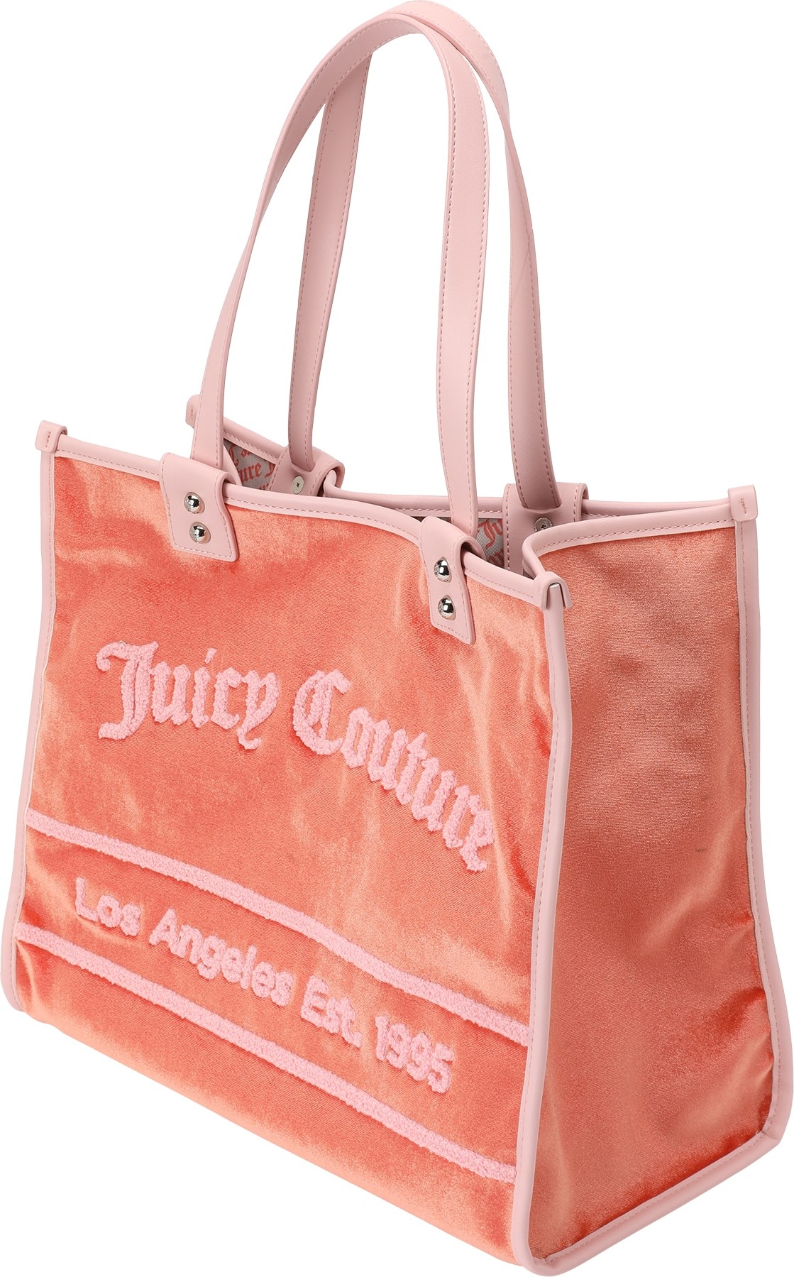 Juicy Couture Nákupní taška 'Rosmarie' lososová / růžová