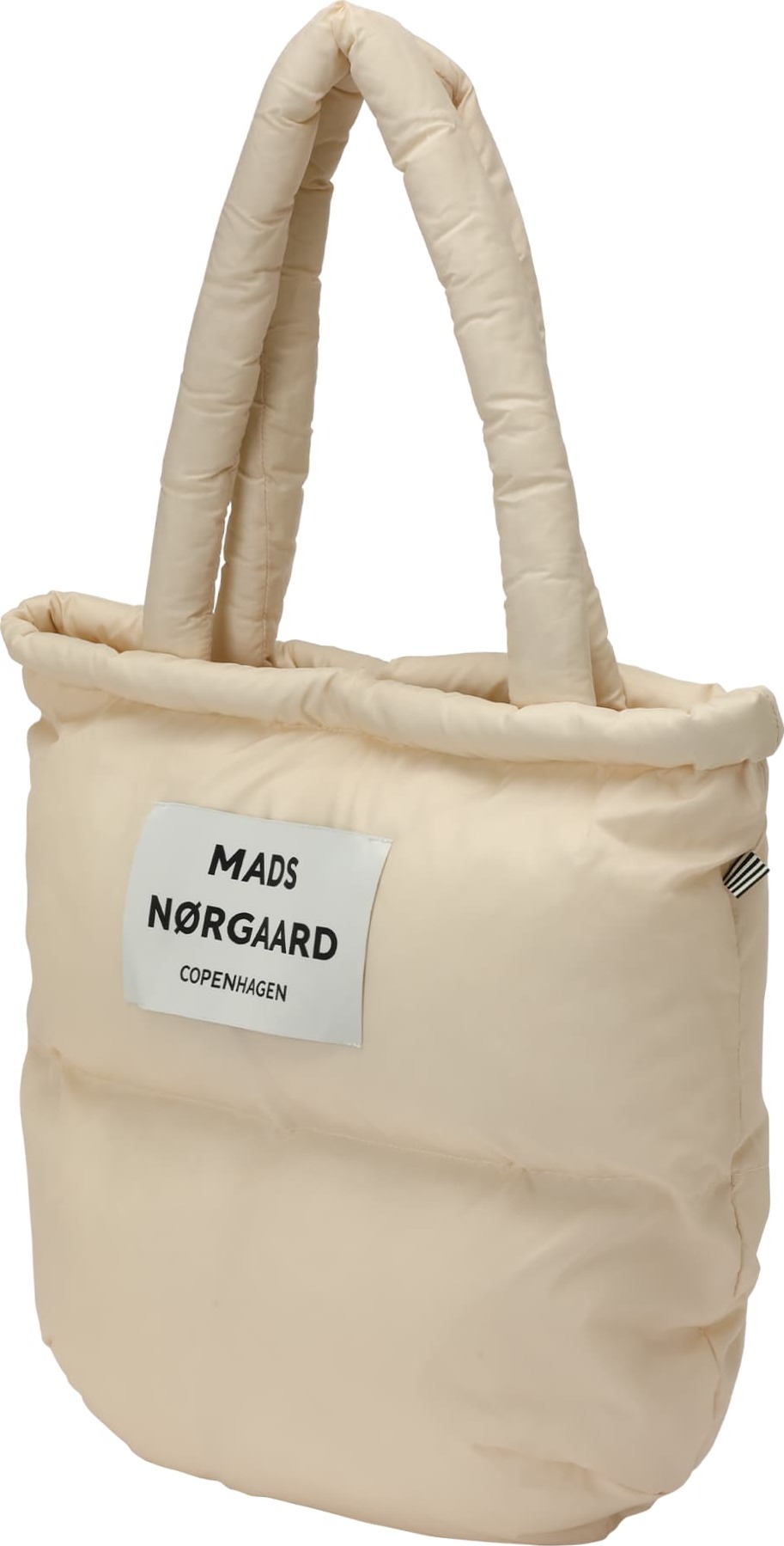 MADS NORGAARD COPENHAGEN Nákupní taška krémová