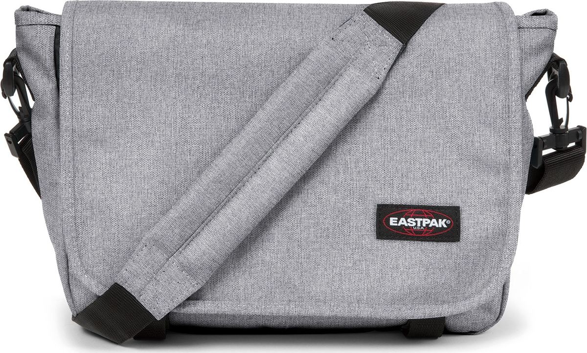 EASTPAK Messenger 'Authentic Collection JR' šedý melír / červená / černá / bílá