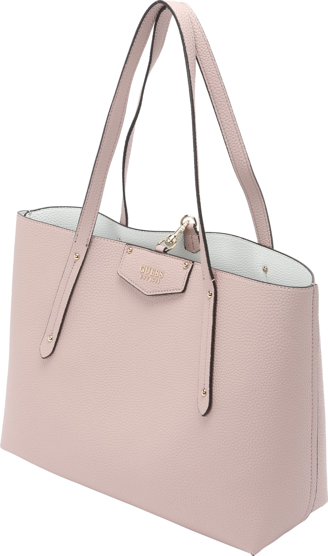 GUESS Nákupní taška 'BRENTON' zlatá / růžová / bílá
