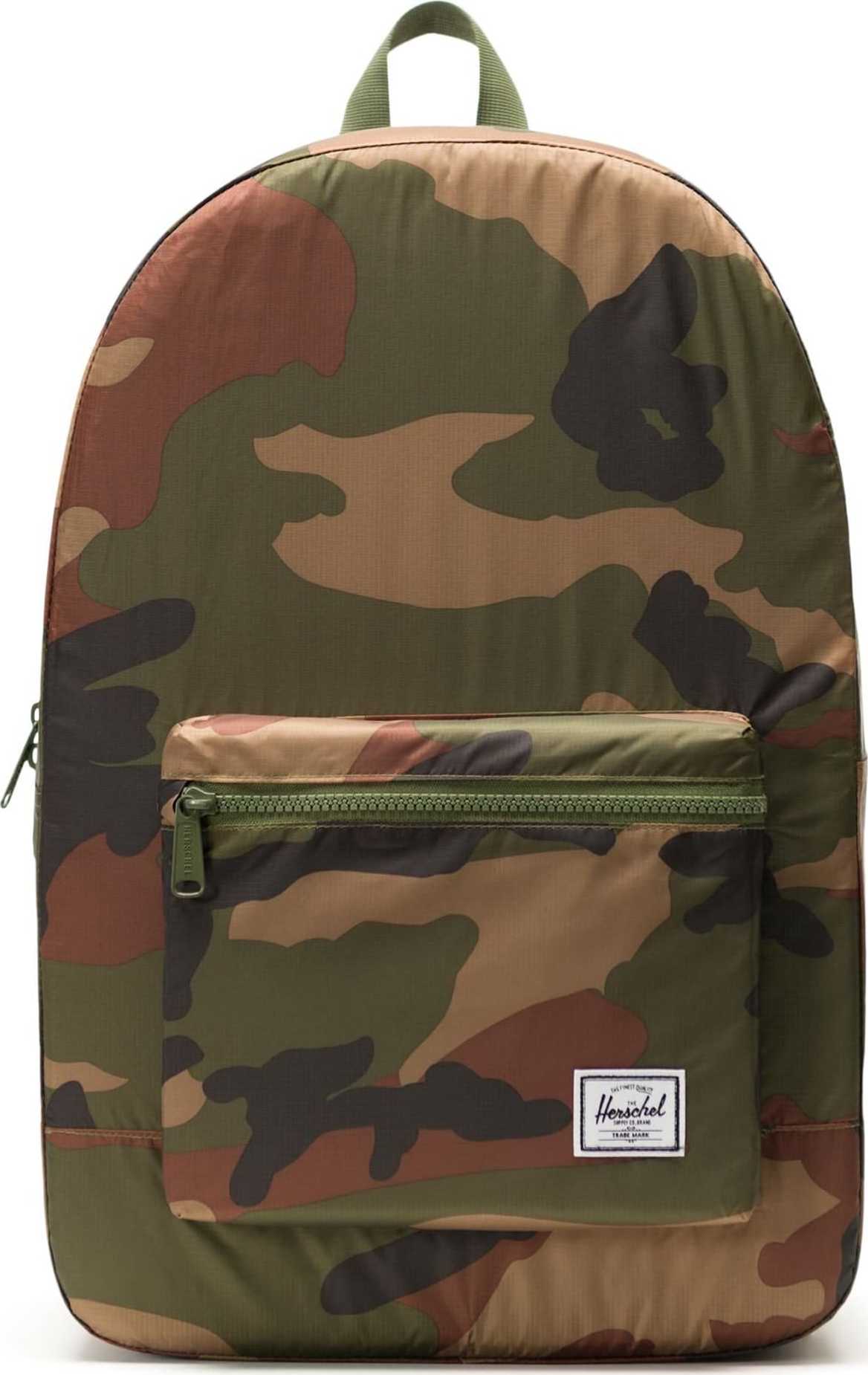 Herschel Batoh 'Packable' béžová / khaki / tmavě zelená