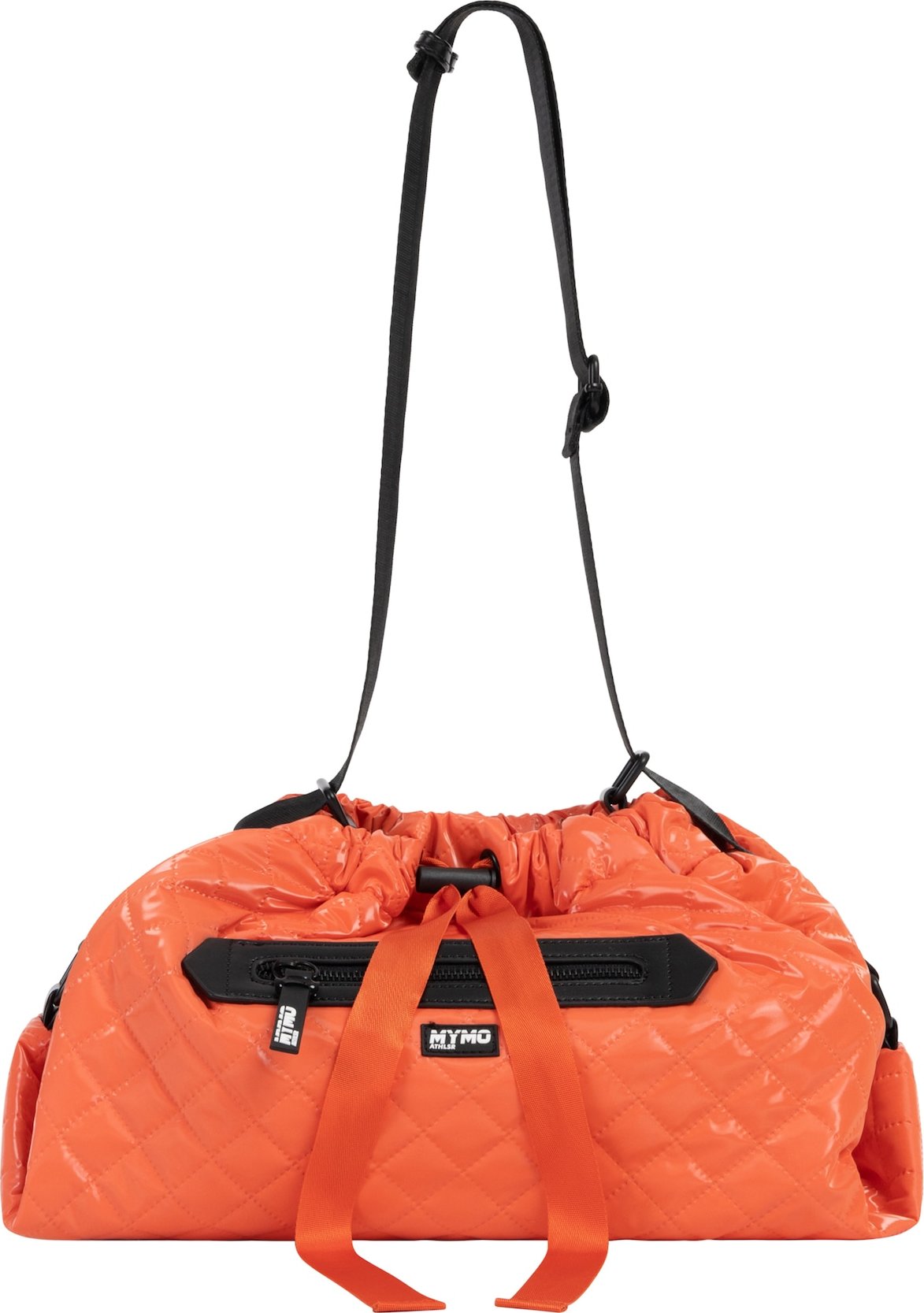 myMo ATHLSR Sportovní taška svítivě oranžová / černá / bílá