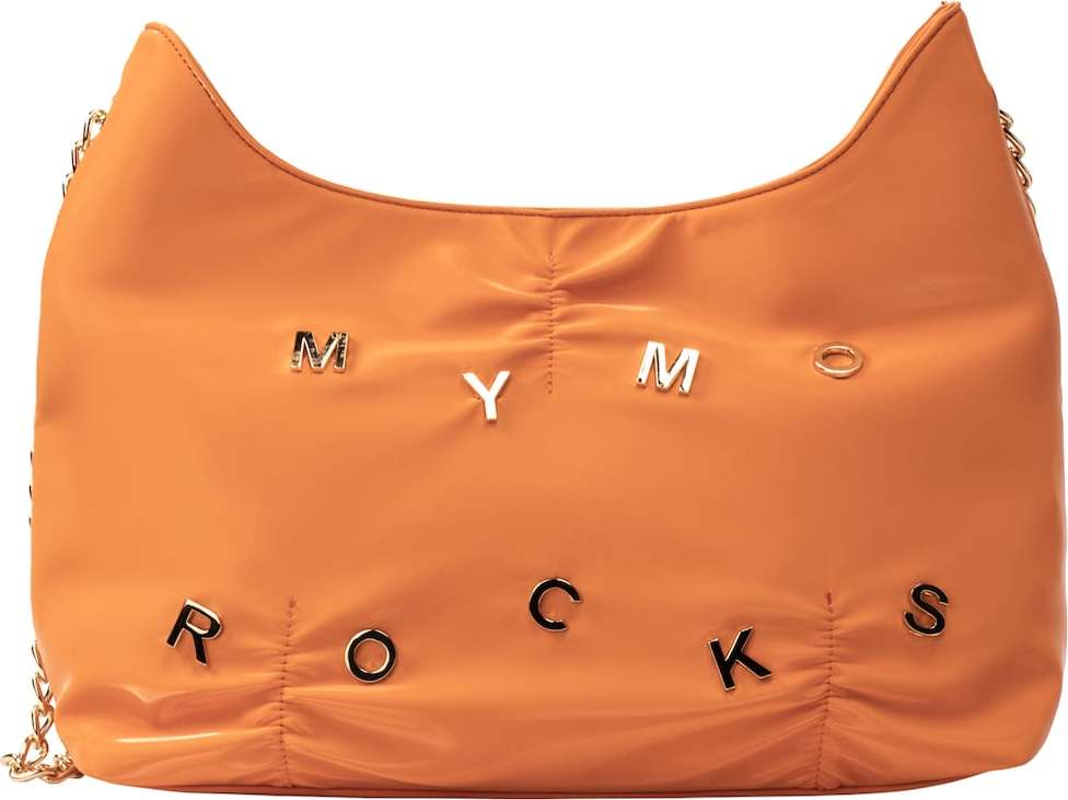 myMo ROCKS Taška přes rameno zlatá / oranžová