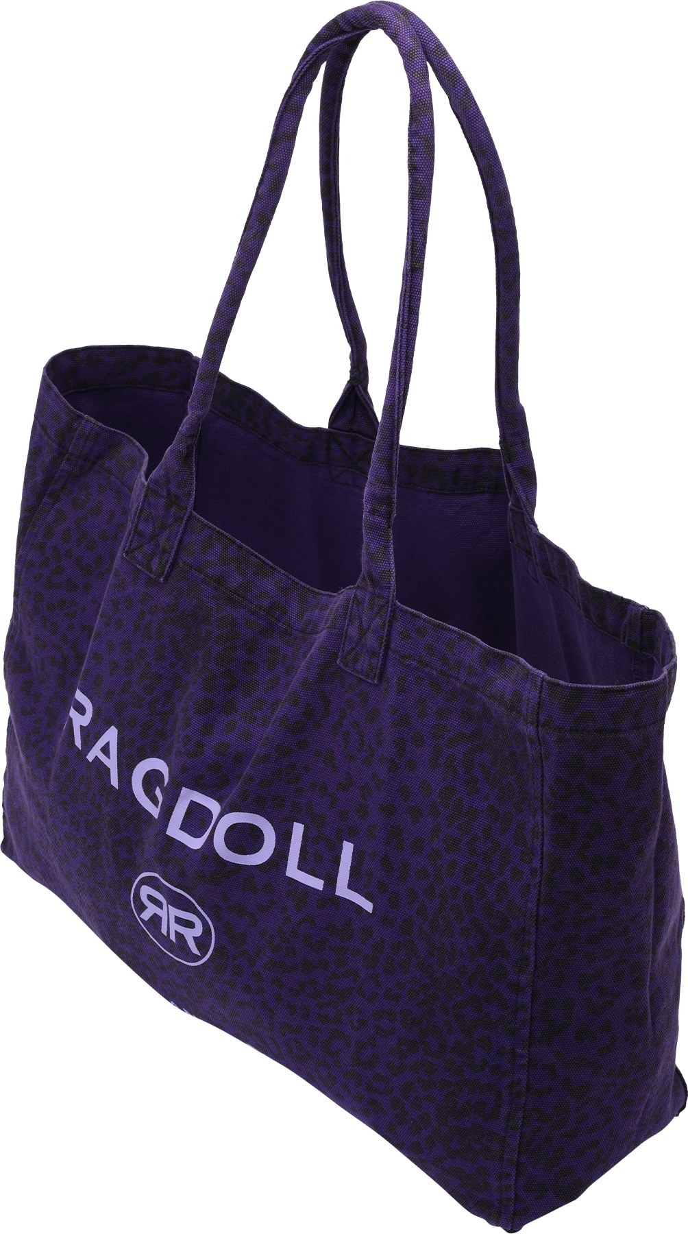 Ragdoll LA Nákupní taška šeříková / tmavě fialová / černá