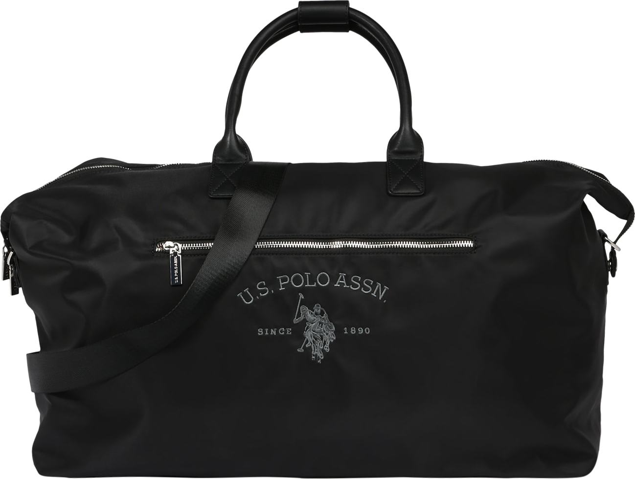 U.S. POLO ASSN. Taška Weekender 'Springfield' šedá / černá