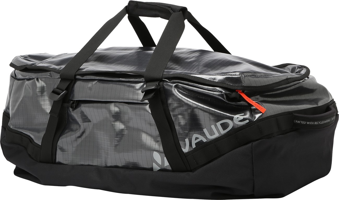 VAUDE Sportovní taška 'CityDuffel 65' světle šedá / černá