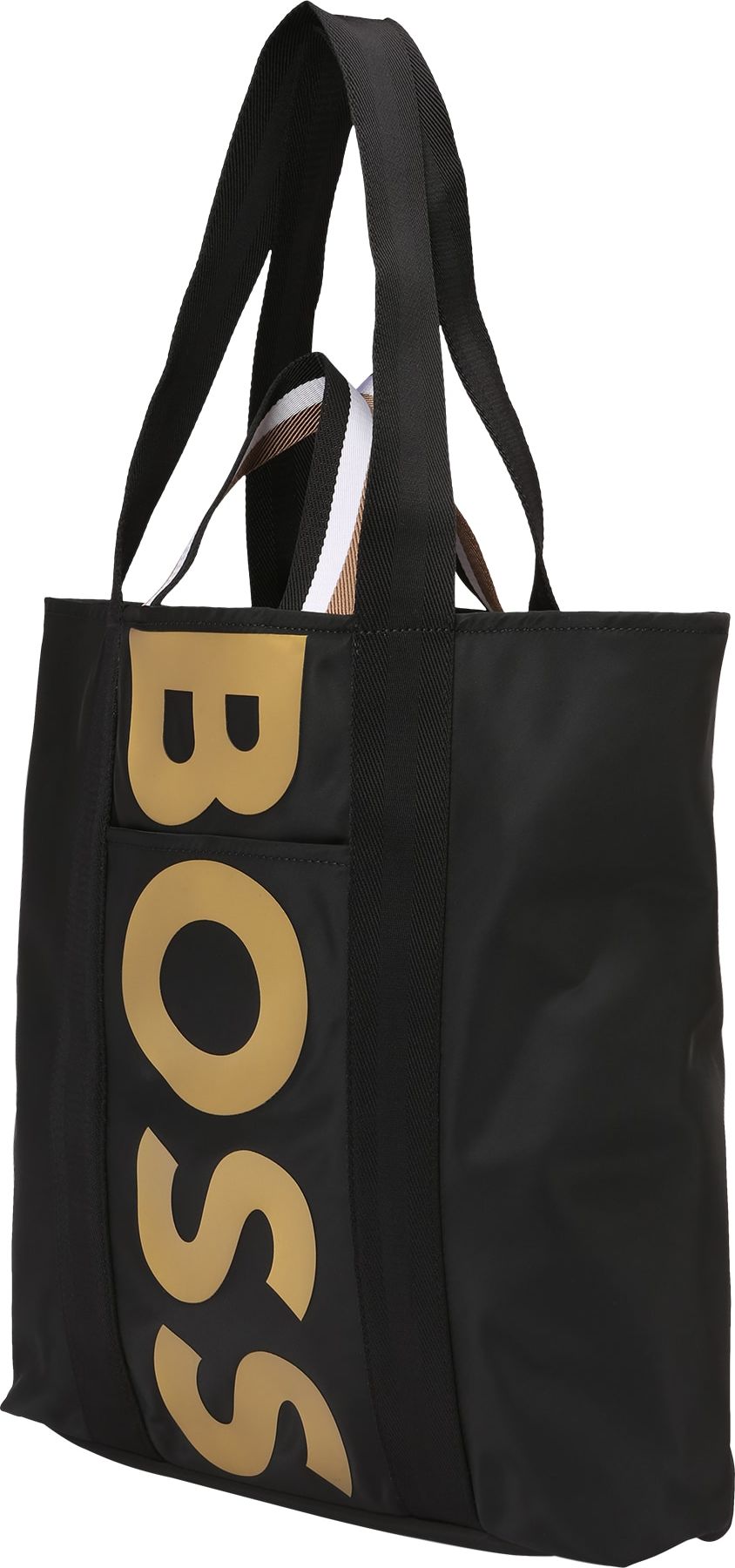 BOSS Black Nákupní taška 'Deva' zlatá / černá