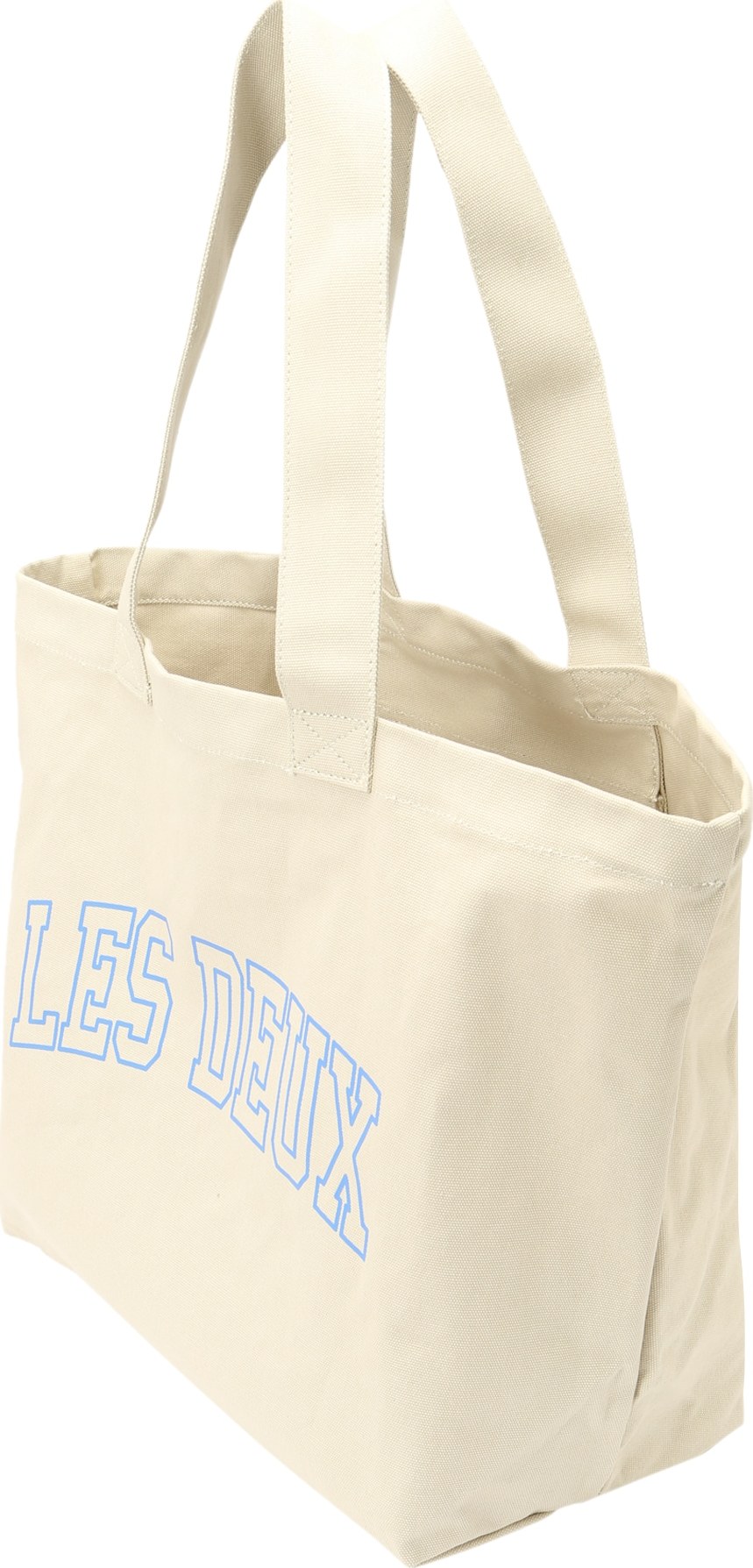 Les Deux Nákupní taška béžová / světlemodrá