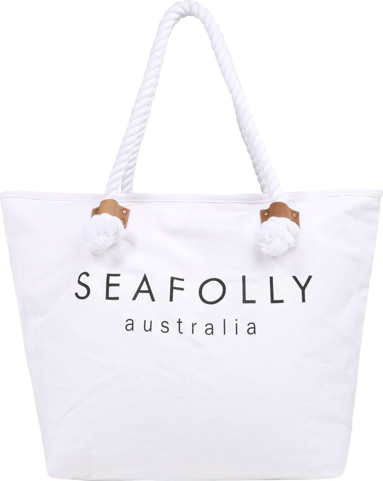 Seafolly Plážová taška bílá