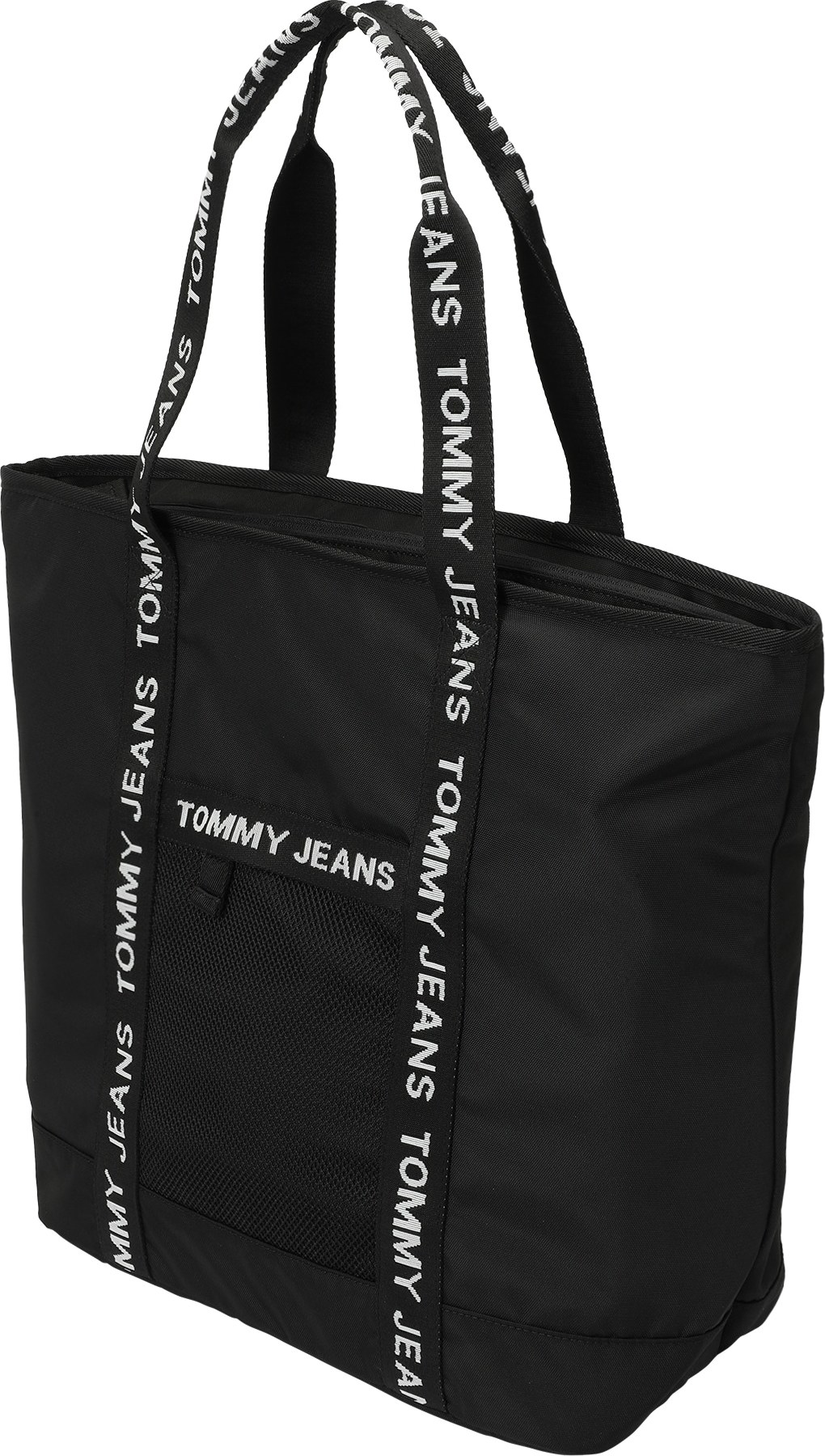 Tommy Jeans Nákupní taška černá / bílá